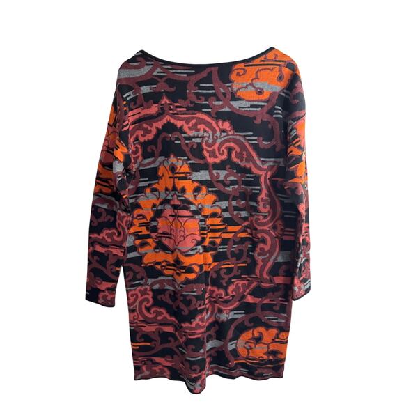 Peruvian Connection Pima Cotton Sweater Dress Medium - Picture 2 of 5